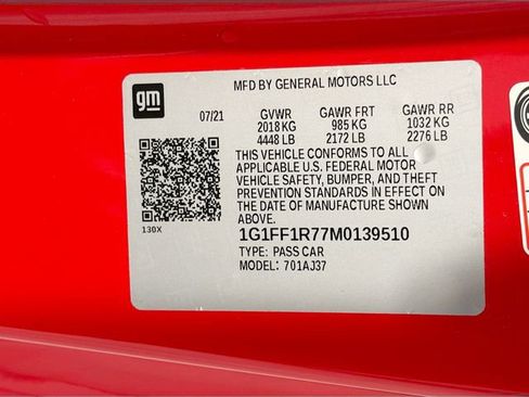 Used 2021 Chevrolet Camaro LT w/ RS Package RWD image 26