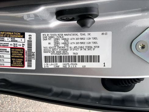 Used 2023 Toyota Tundra Capstone AWD/4WD image 31