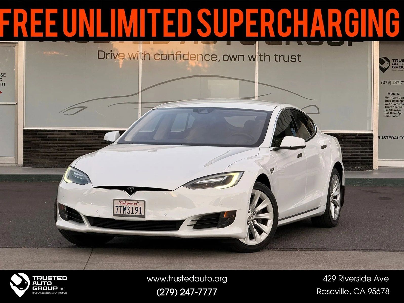 Used 2016 Tesla Model S 75 RWD image 1