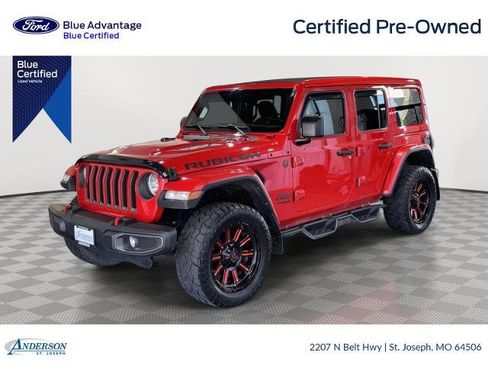 Used 2021 Jeep Wrangler Unlimited Rubicon AWD/4WD image 1