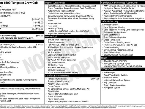 New 2026 RAM 1500 Tungsten w/ Bed Utility Group image 9