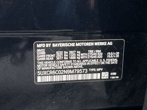 Used 2022 BMW X5 xDrive40i w/ M Sport Package image 30