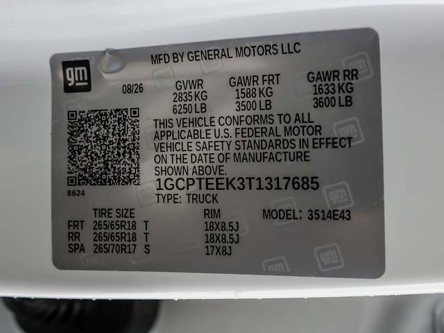 New 2026 Chevrolet Colorado Trail Boss AWD/4WD image 21