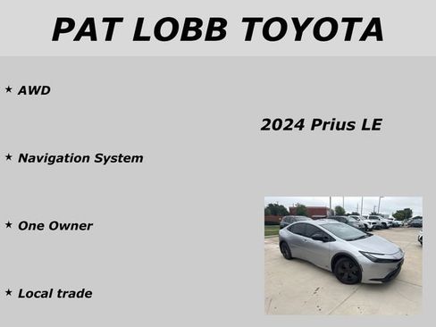 Used 2024 Toyota Prius LE AWD/4WD image 11