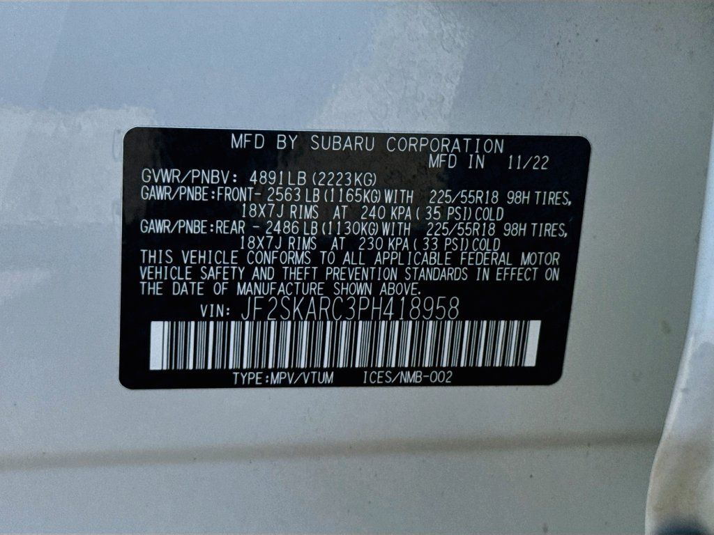 Certified 2023 Subaru Forester Touring AWD/4WD image 31