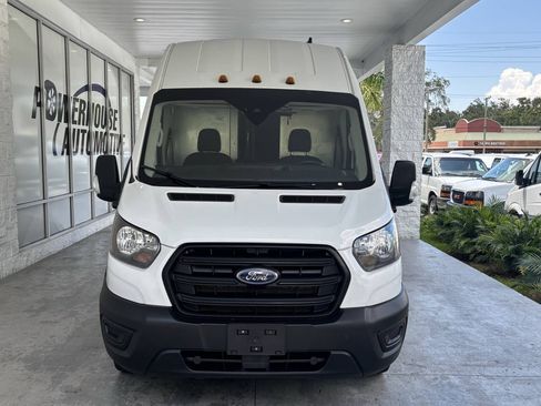 Used 2020 Ford Transit 350 148 High Roof Extended DRW w/ Load Area Protection Package RWD image 3