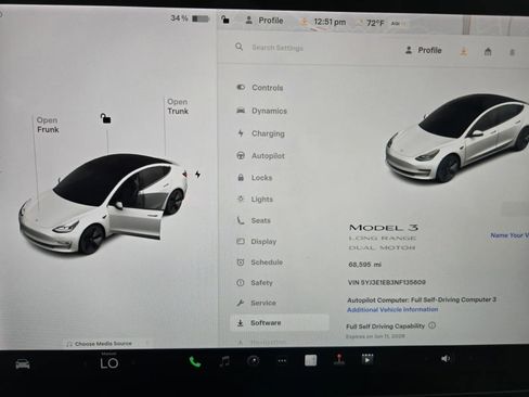 Used 2022 Tesla Model 3 Long Range AWD/4WD image 17