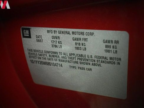 Used 2008 Chevrolet Corvette Coupe w/ Preferred Equipment Group image 28