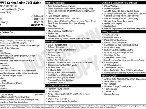 Used 2025 BMW 740i xDrive image 38
