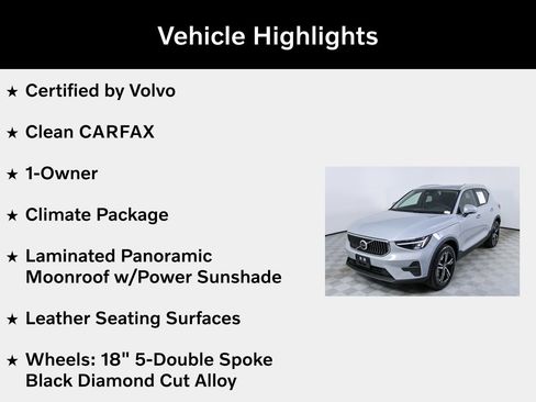 Certified 2025 Volvo XC40 B5 Core image 5