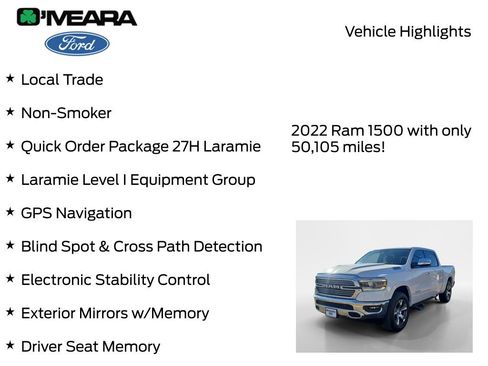 Used 2022 RAM 1500 Laramie image 8