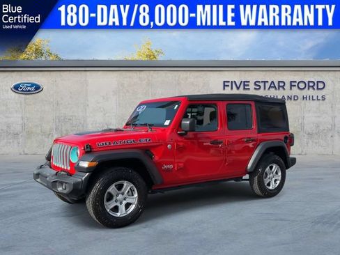 Used 2021 Jeep Wrangler Unlimited Sport AWD/4WD image 5