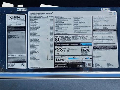 Used 2026 BMW X7 xDrive40i w/ Premium Package image 17