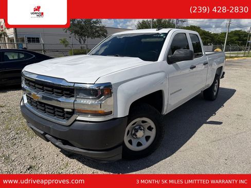 Used 2018 Chevrolet Silverado 1500 W/T w/ Trailering Package AWD/4WD image 1