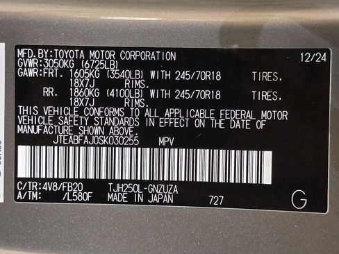 Certified 2025 Toyota Land Cruiser 1958 AWD/4WD image 32