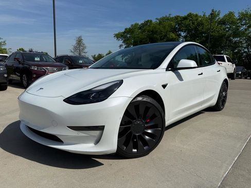 Used 2022 Tesla Model 3 Performance AWD/4WD image 1