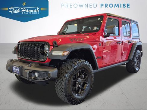 Used 2025 Jeep Wrangler Unlimited Sport AWD/4WD image 1