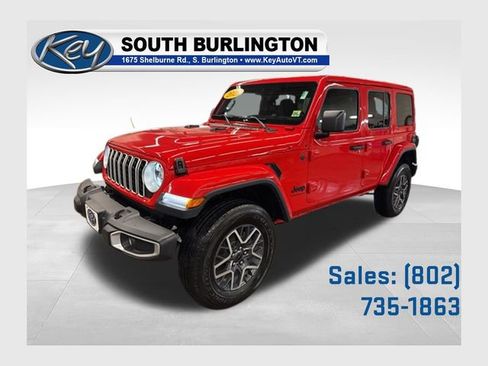 Used 2025 Jeep Wrangler Unlimited Sahara AWD/4WD image 1