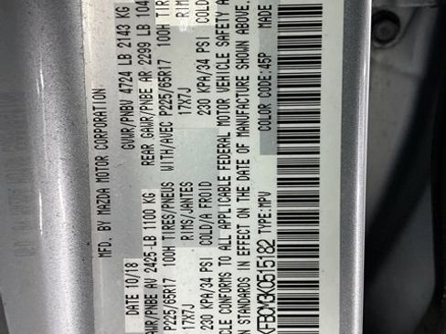 Used 2019 MAZDA CX-5 Touring image 26