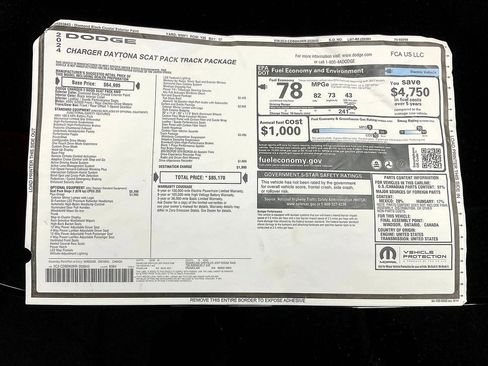 New 2024 Dodge Charger R/T Scat Pack w/ Plus Group image 14