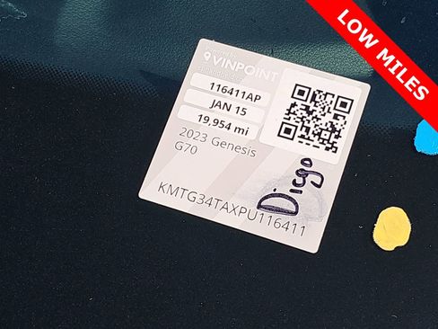 Certified 2023 Genesis G70 2.0T image 25