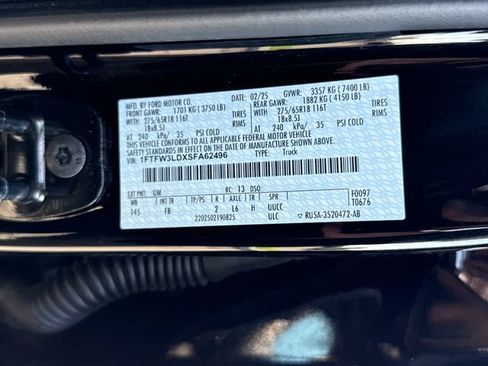 Used 2025 Ford F150 XLT w/ Equipment Group 302A MID AWD/4WD image 23