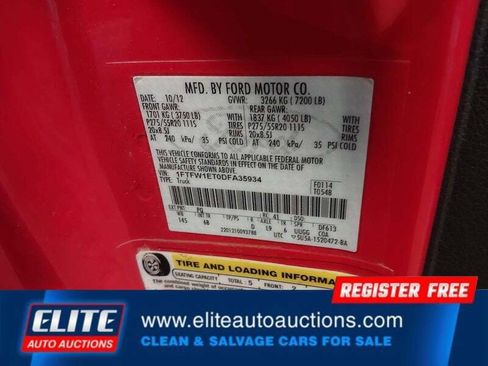 Used 2013 Ford F150 FX4 w/ FX Appearance Pkg image 18