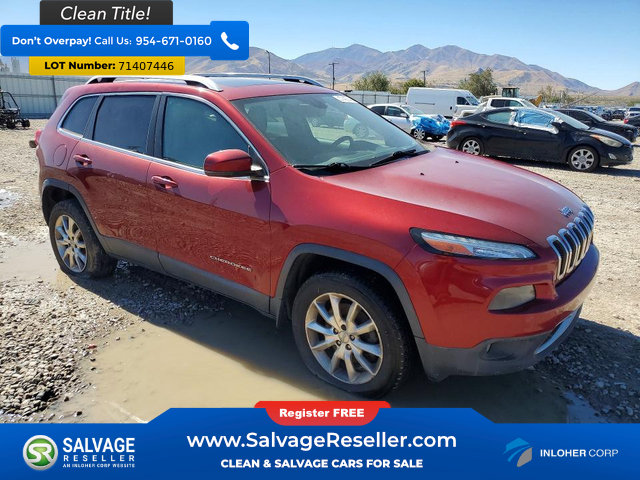 Used 2014 Jeep Cherokee Limited w/ Trailer Tow Group AWD/4WD image 5