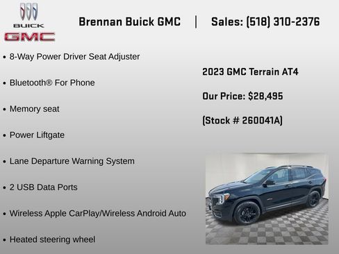 Certified 2023 GMC Terrain AT4 AWD/4WD image 12