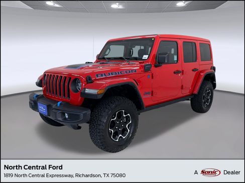Used 2023 Jeep Wrangler Unlimited Rubicon 4xe w/ Cold Weather Group AWD/4WD image 1