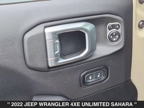 Used 2022 Jeep Wrangler Unlimited Sahara w/ Cold Weather Group AWD/4WD image 12