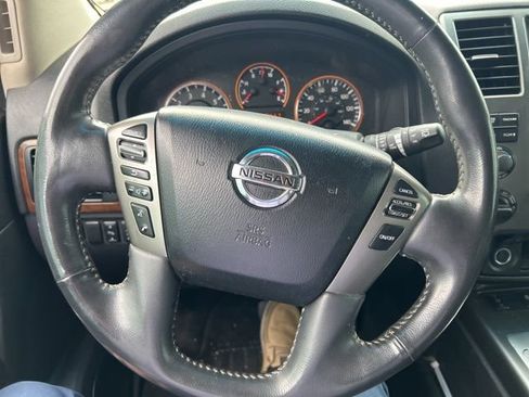 Used 2015 Nissan Armada Platinum w/ 2nd Row Captain Seat Package image 16