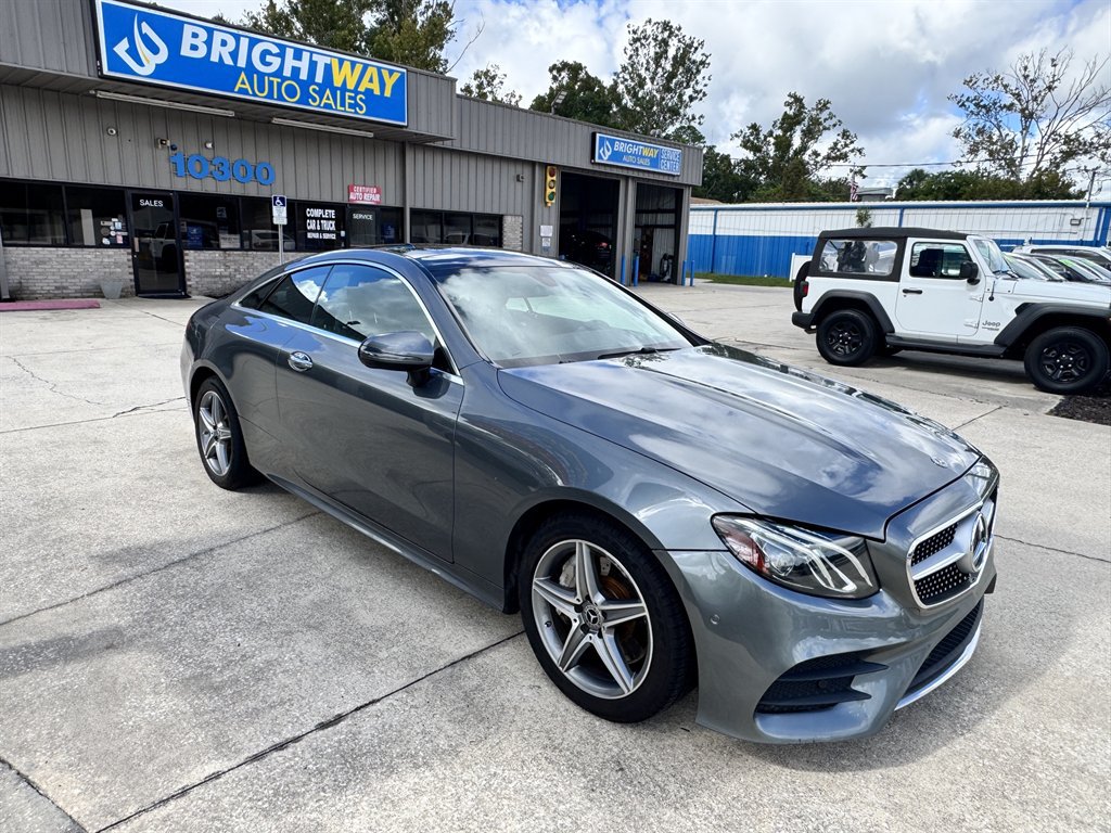 Used 2018 Mercedes-Benz E 400 4MATIC Coupe w/ Premium 1 Package image 4