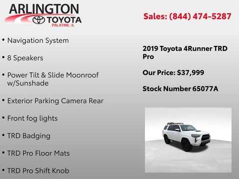 Used 2019 Toyota 4Runner TRD Pro image 3