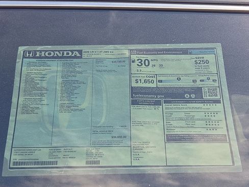 New 2026 Honda CR-V EX image 17