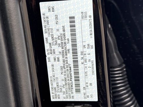 New 2025 Ford F150 STX w/ Equipment Group 200A image 34