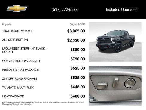 Certified 2025 Chevrolet Silverado 2500 LT w/ Trail Boss Package image 15