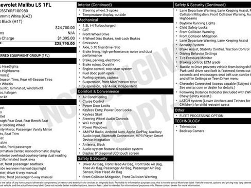 Used 2024 Chevrolet Malibu LS image 4