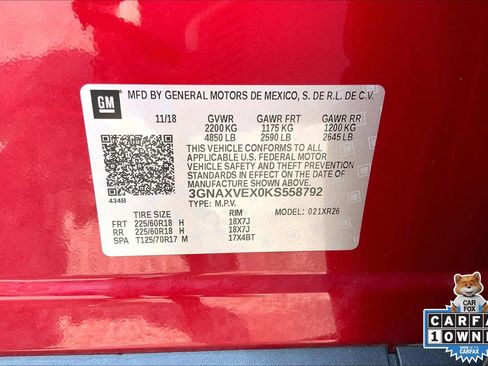 Used 2019 Chevrolet Equinox LT AWD/4WD image 32