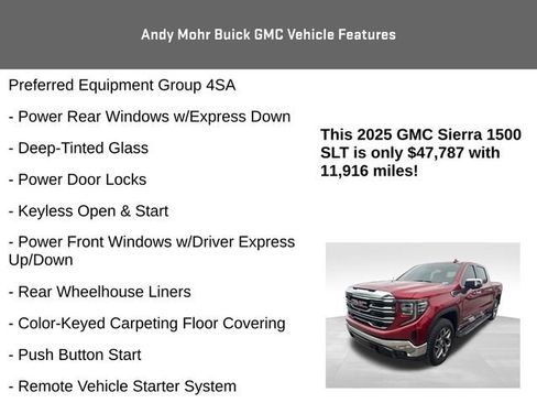 Used 2025 GMC Sierra 1500 SLT w/ SLT Premium Plus Package image 8