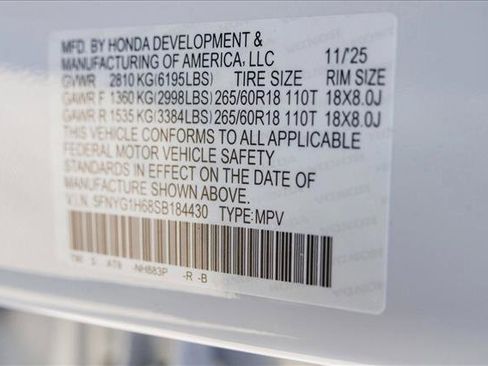 New 2025 Honda Pilot TrailSport image 26