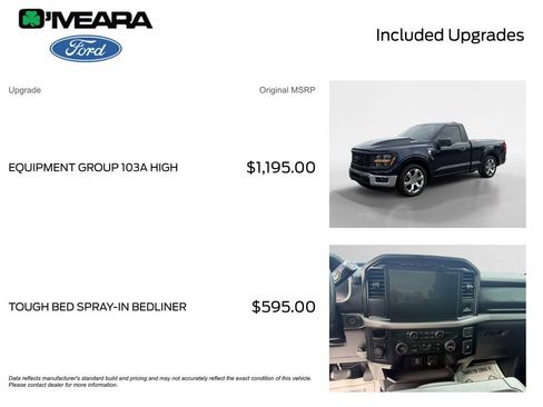 Used 2024 Ford F150 XL w/ Equipment Group 103A High image 4