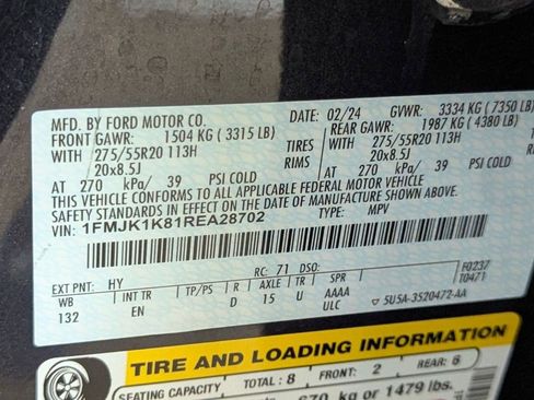 Certified 2024 Ford Expedition Max Limited image 20