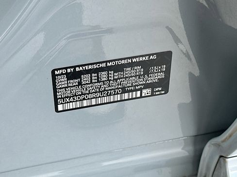 Certified 2024 BMW X3 sDrive30i w/ M Sport Package RWD image 34