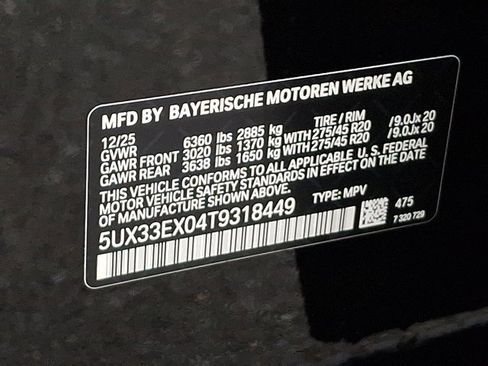 New 2026 BMW X6 xDrive40i image 24