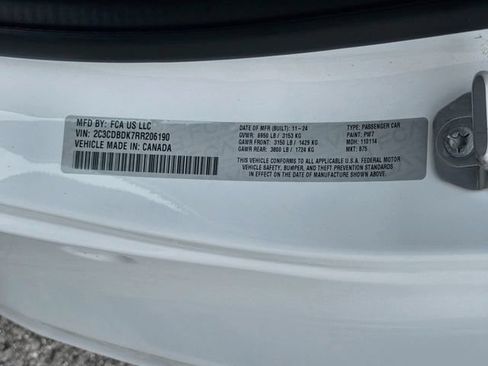 Used 2024 Dodge Charger Daytona Scat Pack w/ Plus Group AWD/4WD image 44