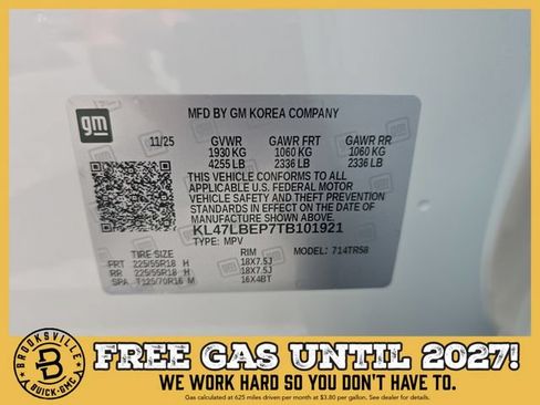 New 2026 Buick Envista Sport Touring w/ Convenience I Package FWD image 31