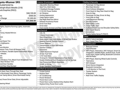 Used 2023 Toyota 4Runner SR5 RWD image 3
