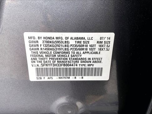 Used 2015 Honda Pilot SE image 36