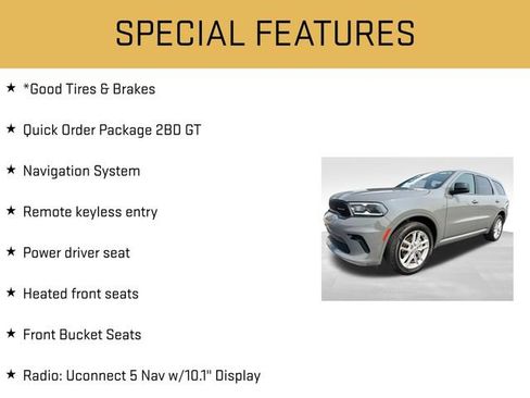 Used 2025 Dodge Durango GT AWD/4WD image 6